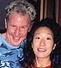 Dann with Sandra Oh