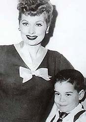 Lucille Ball with young Gregg Oppenheimer